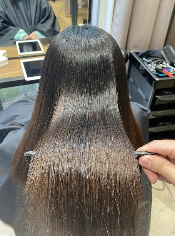 楽々ストレートヘア